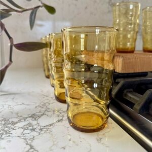 Super Groovy Marigold Glasses